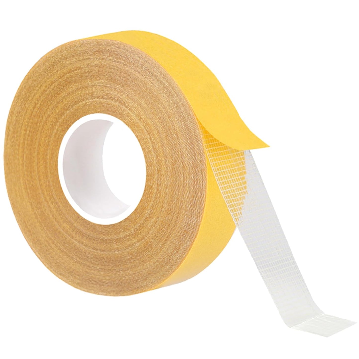 Thin Double Sided Fabric Tape Heavy Duty, 1" x 66 FT,Strong Double Sided Tape for Clothes,Crafts,Walls and Woodworker,No Glue Residue High Stickness Mounting Tape