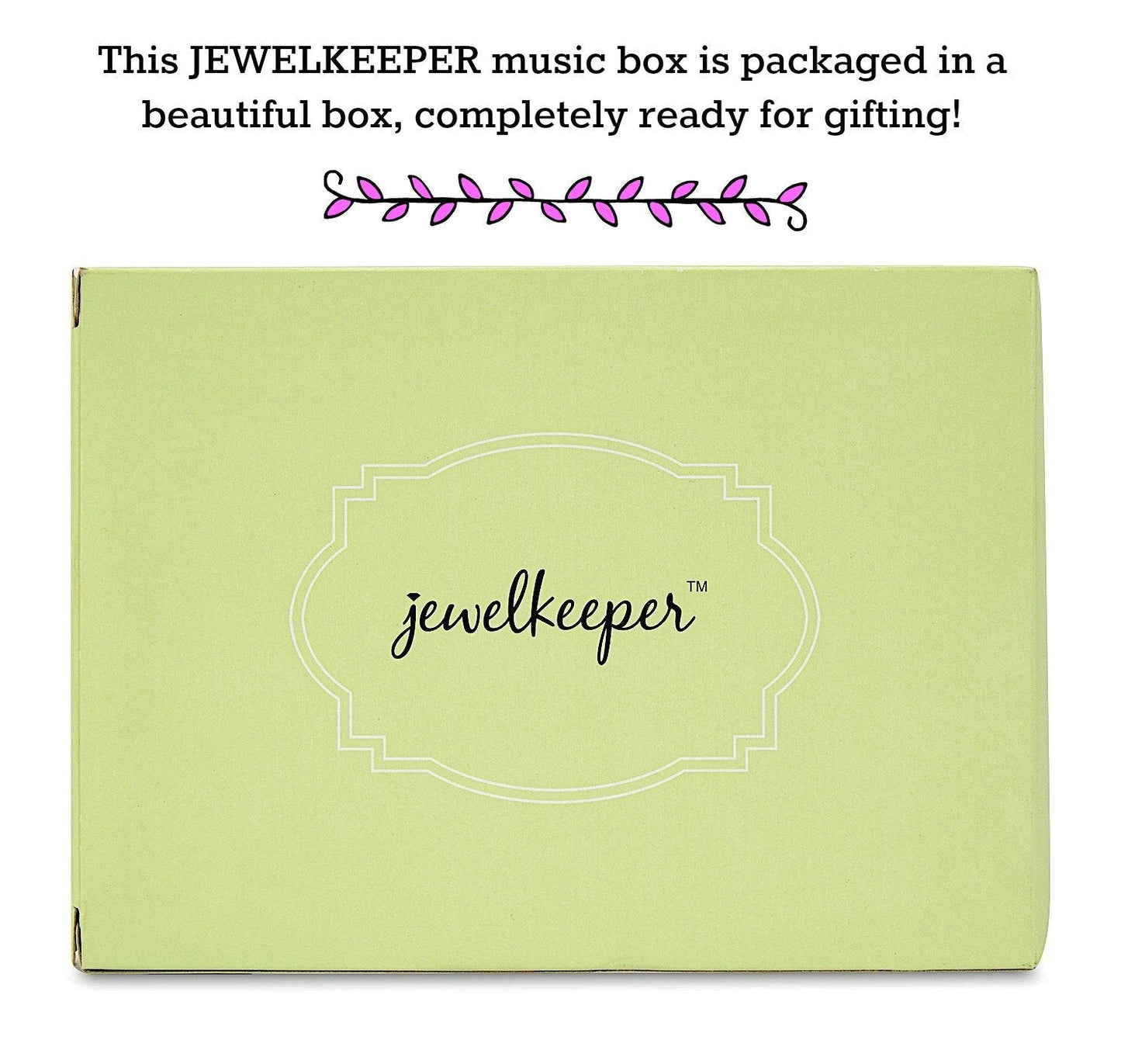 Jewelkeeper Jewelry Box for Girls with 1 Drawer - Unicorn Musical Jewelry Boxes, Beautiful Dreamer Tune, Spinning Unicorn Doll,