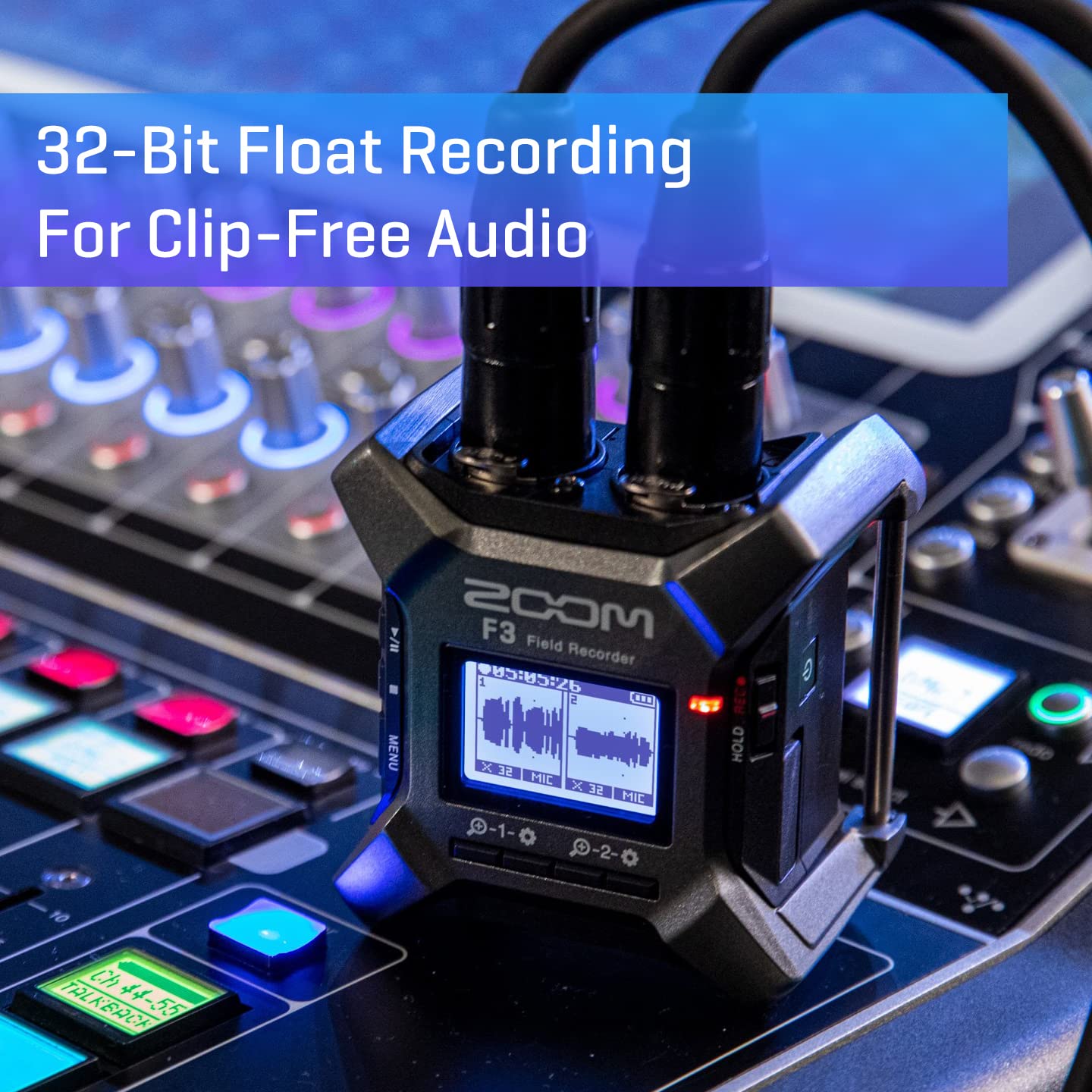 Zoom F3 2-Input Field Recorder (F3Zoomd1)