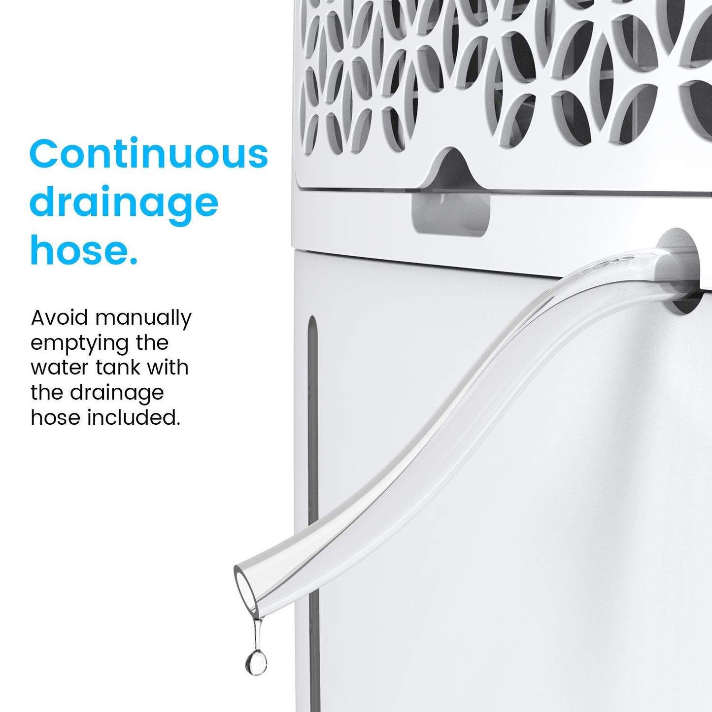 Pro Breeze 50 Pint Dehumidifier - 3,500 4,000 Sq Ft Dehumidifiers for Home Large Room Basements with Humidity Sensor, Auto Shut Off, Continuous Drainage Hose, Removes Moisture, Ideal for Basement