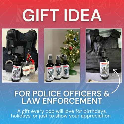 Arrest My Vest - Vest Odor Eliminating Spray for Body Armor, Tactical Gear, K9 Equipment, & Weighted Workout Vests Safe on All Ballistic Vests, Fabrics, & Police Gear Stressless Scent 1 Gallon Bottle