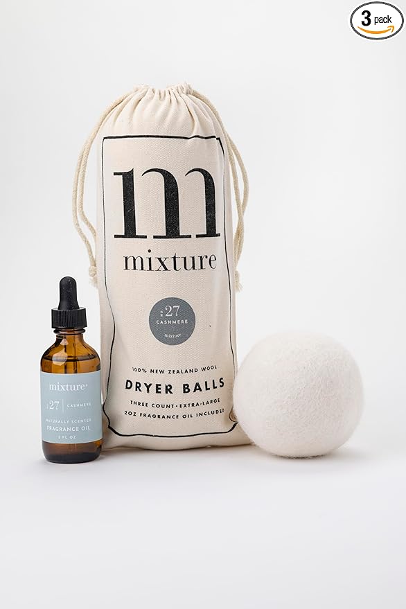 Mixture No 27 Cashmere Wool Dryer Balls 3-Pack