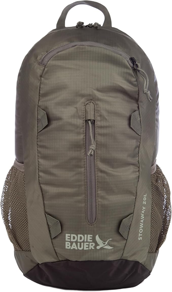 Eddie Bauer Stowaway Packable Backpack | Travel | Outdoor | Lightweight | Foldable | Durable | Ripstop Polyester | 20L - S...