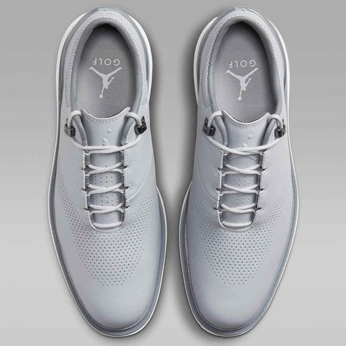 Jordan ADG 4 Men's Golf Shoes (DM0103-010, Wolf Grey/White-Smoke Grey) Size 3.5