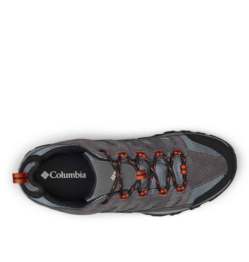 Columbia Mens Crestwood Waterproof, Graphite/Dark Adobe, 11