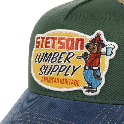Stetson Lumber Supply Trucker Cap Men Green One Size