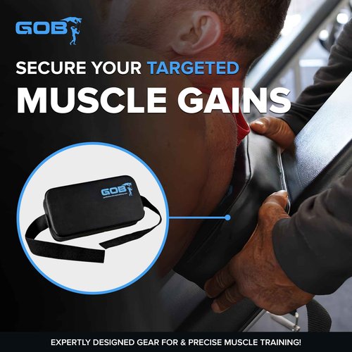 Charles Glass Gob Pad 4.0 – Premium Weight Lifting Pad for Free Weights, Bench Exercises, and Chest Press Support