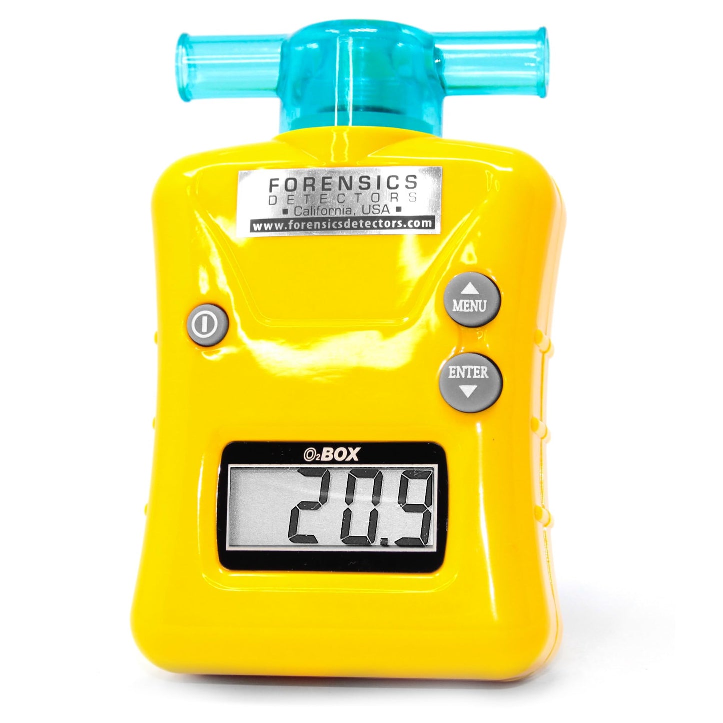 OXYGEN Analyzer by FORENSICS | 0%-100% with 0.1% resolution | Scuba, Nitrox, Divers | Water Resistant Case |