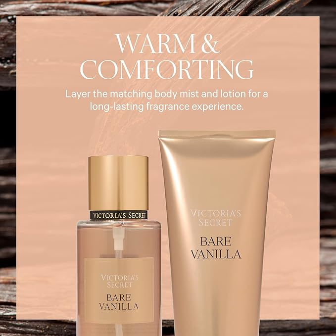Victoria's Secret Body Fragrance Mist, Bare Vanilla - 8.4 fl oz