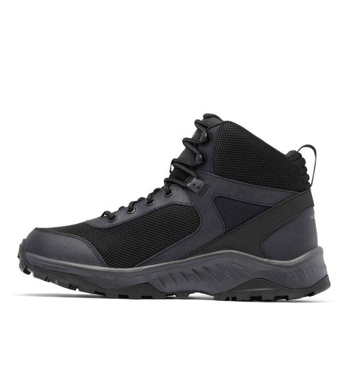 Columbia Men's Trailstorm Ascend Mid Waterproof, Black/Dark Grey, 7