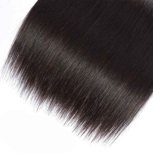 Magibrunette Human Hair Bundles 20 22 24 Inch Straight Bundles Human Hair Natural Color Human Hair Bundles Double Weft Extension 300g