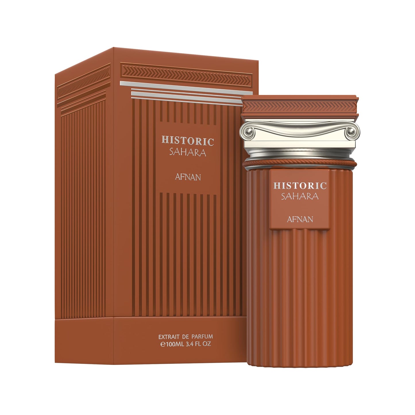 Afnan Historic Sahara Unisex Extrait de Parfum, 3.4 Fl. Oz