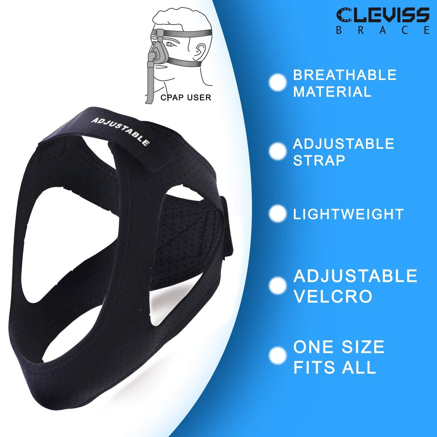 Adjustable Anti Snoring Chin Strap for CPAP Users - Breathable Snore Stopping Device Face Mask Bandage Keeping Mouth Closed - Chin Strap for Snoring for Men and Women (Pink)