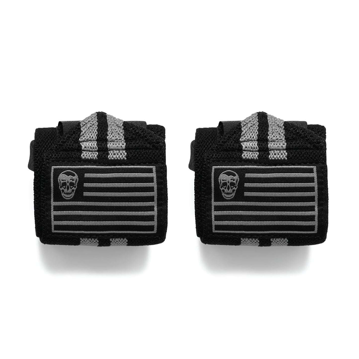 Gymreapers Weightlifting Wrist Wraps (Competition Grade) 18" Professional Quality Wrist Support with Heavy Duty Thumb Loop - Strength Training, Bodybuilding