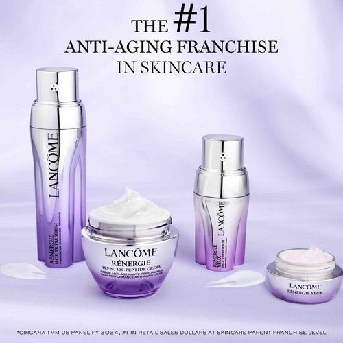 Lancôme Rénergie Lift Multi-Action Eye Cream with Hyaluronic Acid, Caffeine & Linseed Extract - Hydrating, Dark Circle Reducer, De-Puffing Eye Bag Treatment -0.5 Fl. Oz