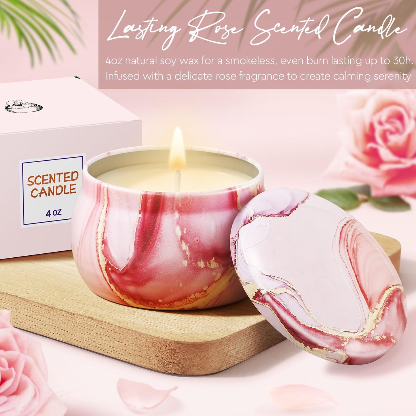 Happy Birthday Gifts for Women Self Care Gift, Relaxing Care Package Get Well Soon Spa Gift Basket with Luxury Blanket, Mothers Day, Brithday Gifts for Mom Her Friend Sister Wife