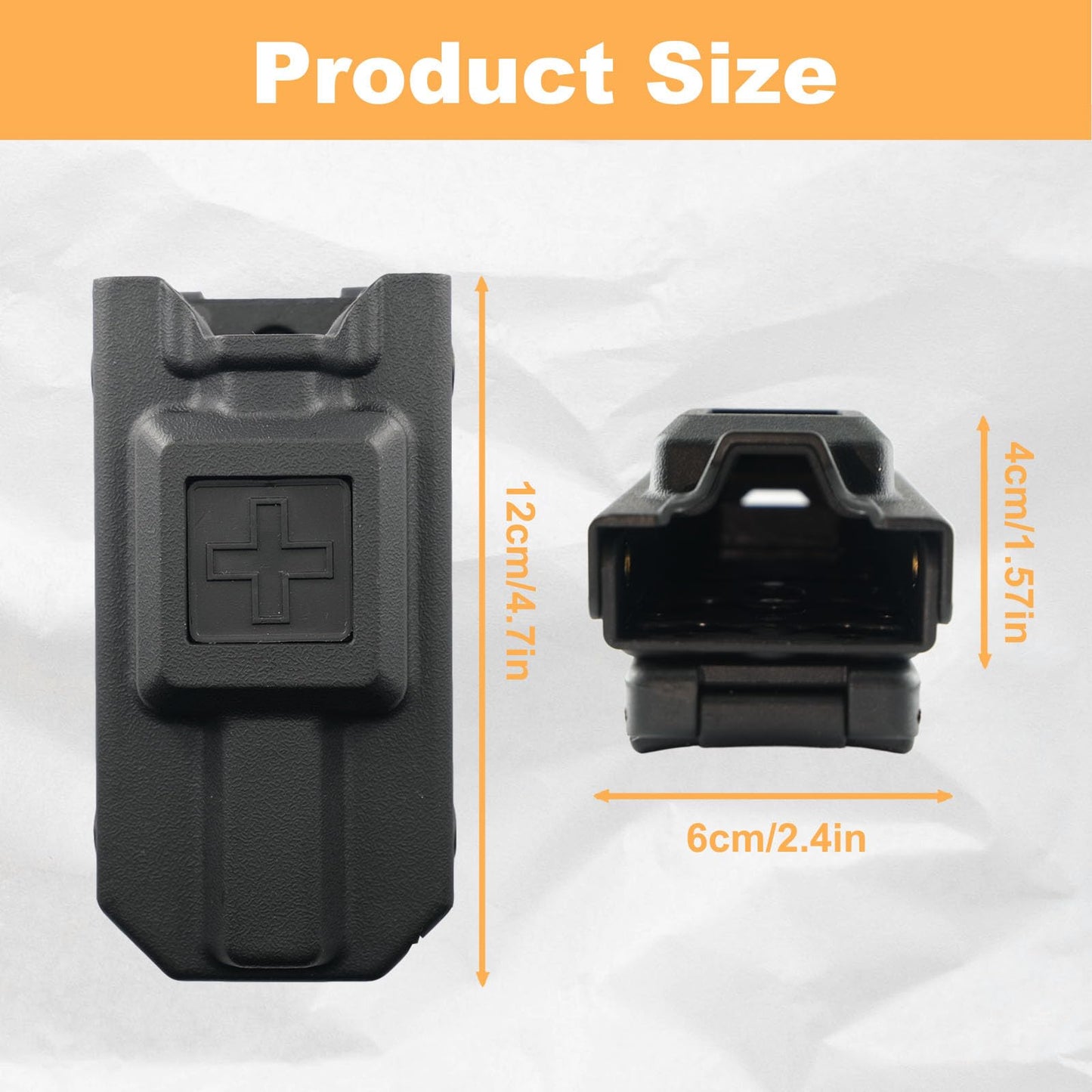 Tourniquet Holder, Molle Tourniquet Holder with Upgraded Tactical Clip, Tourniquet Case for Gen 7 Tourniquet or Older, Tourniquet Holder for Duty Belt,Molle Equipment, Police Gear