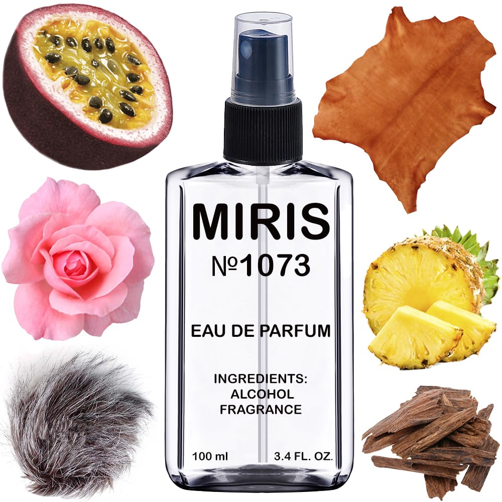 MIRIS No. 1073, Inspired by Tropical Wood, Long-Lasting Unisex Eau de Parfum for Women & Men, Spray 3.4 Fl Oz / 100 ml