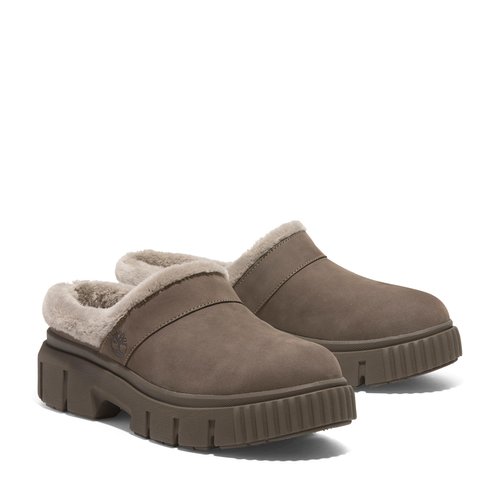 Timberland Women's Greyfield Warm Lined Shoe, Medium Brown Nubuck, 11 Medium