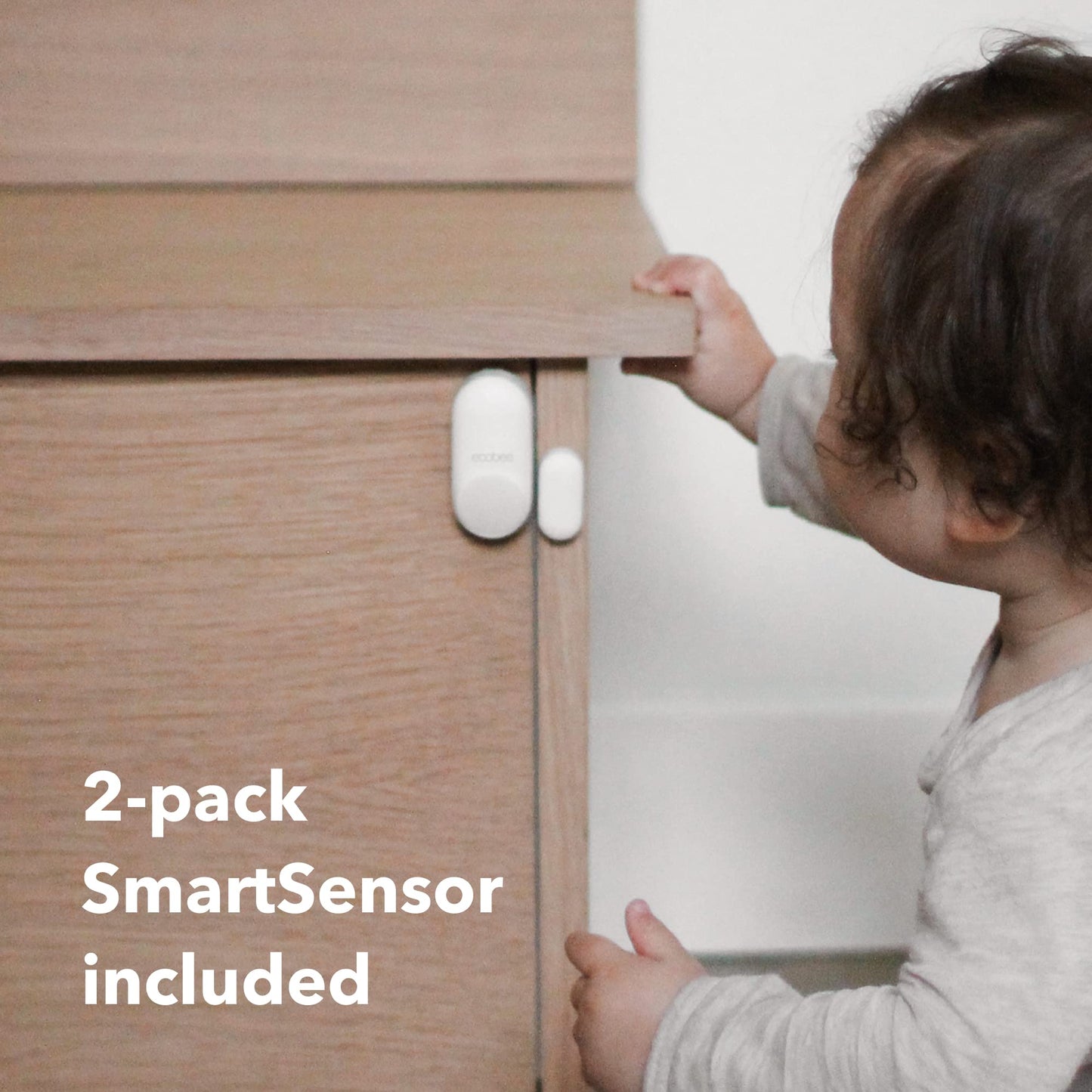 ecobee Comfort and Security Bundle, Smart Thermostat Premium with Siri and Alexa and Built in Air Quality Monitor and Smart Sensor with SmartSensor for Doors and Windows 2-Pack