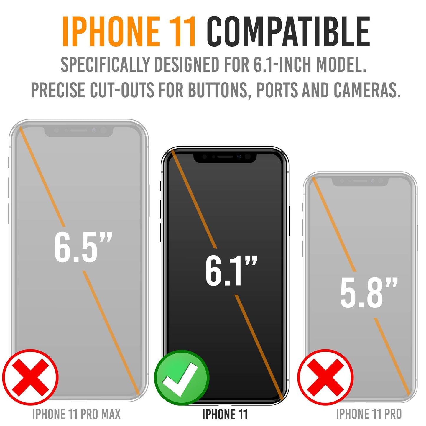 Alpatronix Battery Case For Iphone 11 And Iphone Xr Battery Case, Bx11 5500Mah Slim Portable Protective Extended Charger Cover W