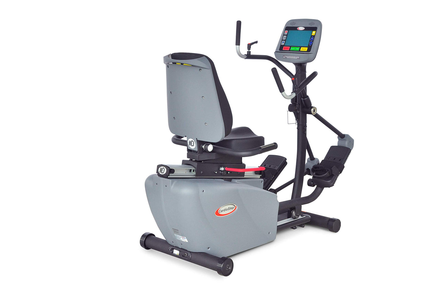 HCI Fitness CardioStep Recumbent Semi-Elliptical Cross Trainer with Swivel Seat, grey (CS-600)