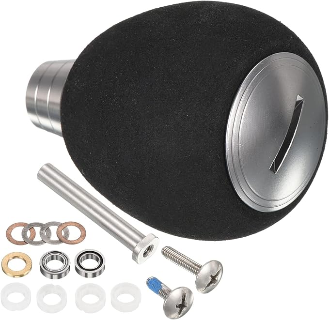 PATIKIL Fishing Reel Handle Knob, Lightweight EVA Fishing Reel Power Knob Handle Grip for Fishing Reel Replacement Parts