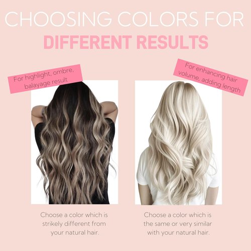 FUOTONBUTY Tape in Hair Extensions Real Human Hair Double Stitched Invisible Seamless 20pcs 50g (Balayage Golden Blonde to Light Blonde, 20 inch)