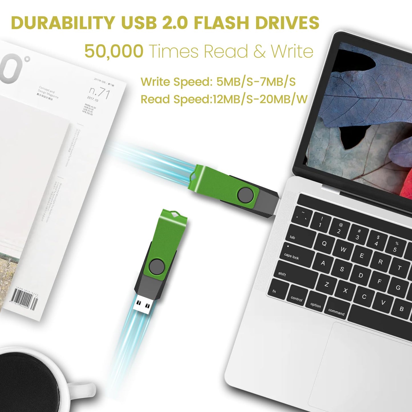 32Gb Usb Flash Drive 20Pack Agecash Thumb Drive Bulk Usb 2.0 Flash Drives Multi Pack Green Swivel 32Gb Usb Memory Stick Zip Driv