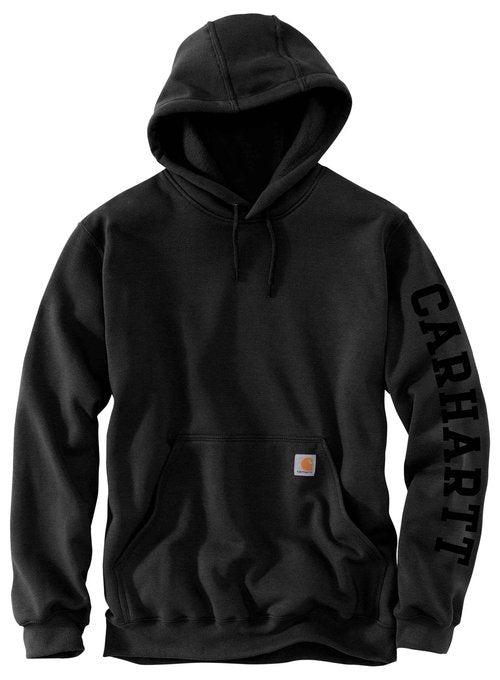 Carhartt Men's Rain Defender® Loose Fit Midweight 1889 Graphic Sweatshirt, Black, Large