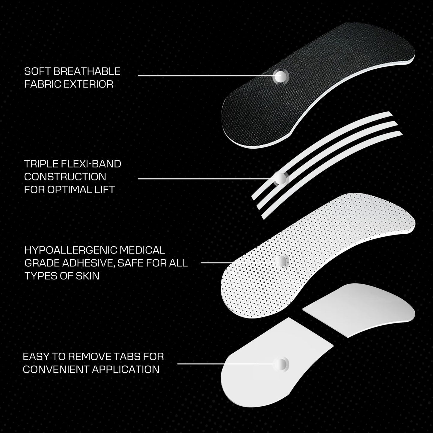 Nasal Strips for Snoring & Sleeping (60 PK) - Nose Strips for Breathing - Deviated Septum Tape & Sinus Congestion Relief for Adults - Improve Sleep Quality, Energy and Productivity, Lessen Snoring