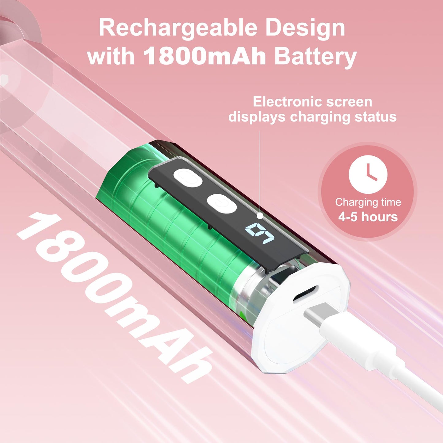 Electric Foot Callus Remover, 2 in 1 Rechargeable Foot File for Feet & Nails, 9 Speed Controller Callus Remover with Replaceable