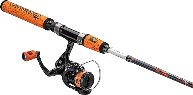 ProFISHiency: 5' High Viz Micro Spinning Combo | 1+1 Bearings |Soft Padded Handle and Foregrip | Micro Spinning Reel w/ 5....