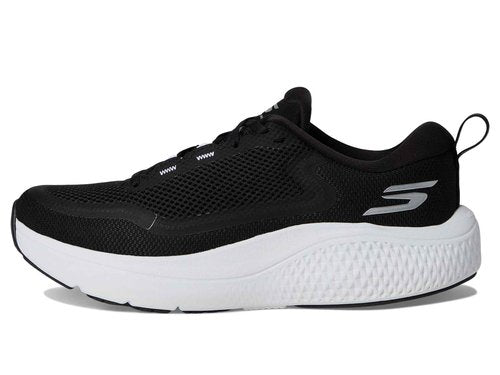 Skechers Women's Go Run Supersonic Max, Black/White, 9.5