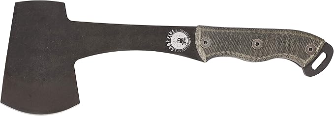 Ontario Knife Company Camp Plus Lightweight Tactical Axe Survival Hatchet for Camping Gear and Survival Kit – ON4230