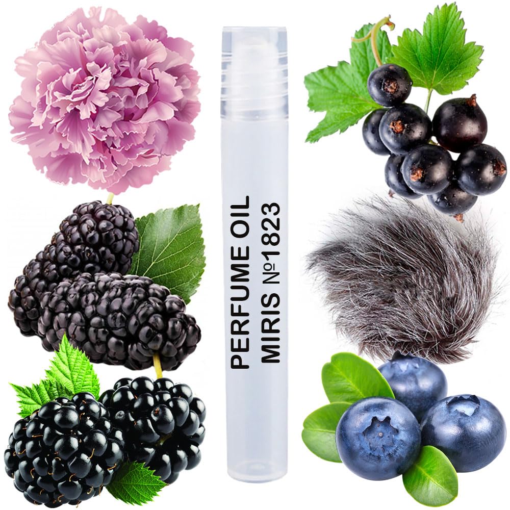 MIRIS No. 1823, Inspired by Amethyst, Long-Lasting Perfume Oil for Women Roll-On, Rollerball 0.34 Fl Oz / 10 ml