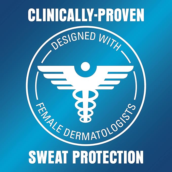 Secret Clinical Strength Antiperspirant and Deodorant for Women Invisible Solid, Completely Clean Scent, 72-hr Sweat Protection, 1.6 oz (Pack of 2)
