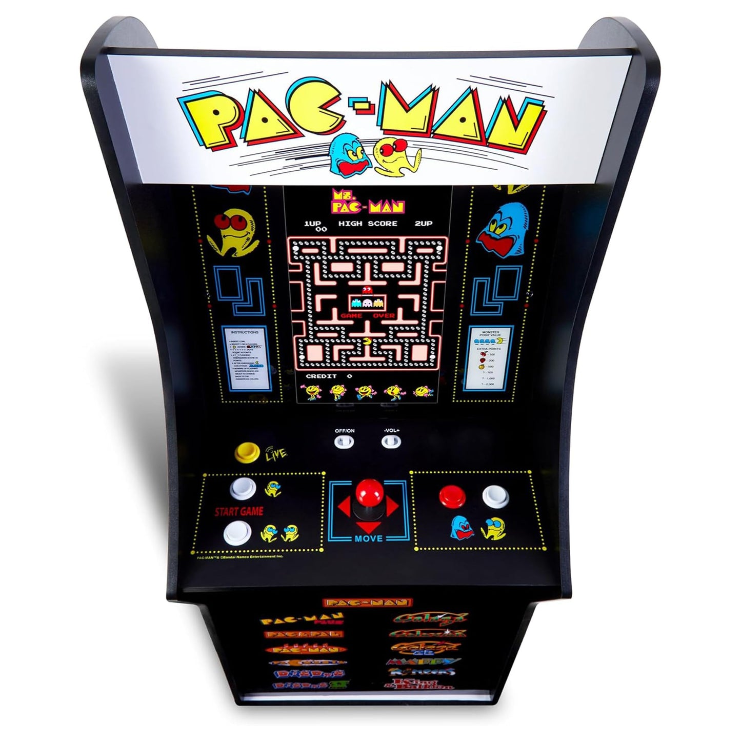 Arcade1Up PAC-Man Classic SE Arcade Machine