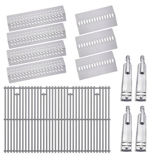 Cozilar 9MM 16517 Grill Grate 16GA Grill Heat Plates Shield for 16631 16520 Bull Grill Replacement Parts 16516, BBQ Bull Angus 4 Burner 47628 47629, Bull Outlaw 26038 26039, Steer Premium 69008, 87049