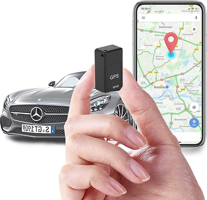 GPS Tracker for Vehicles, Mini Magnetic GPS Real time Car Locator, Full USA Coverage, No Monthly Fee, Long Standby GSM SIM...