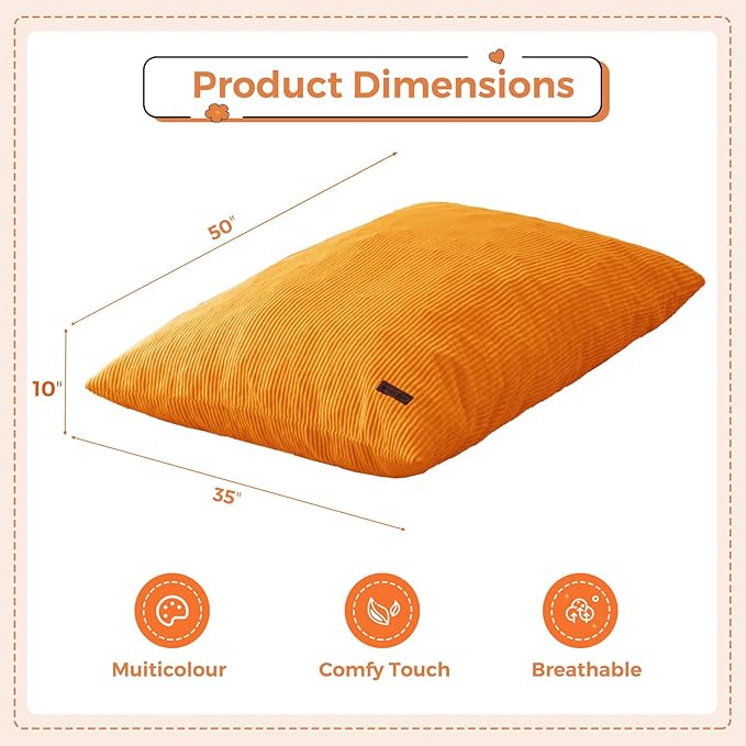 MAXYOYO 3 in 1 Kids Bean Bag Chair Bed, Convertible Chair Folds from Bean Bag to Lounger, Child Floor Sofa for Gaming, Reading, Floor Mattress with High-Density Foam Filling