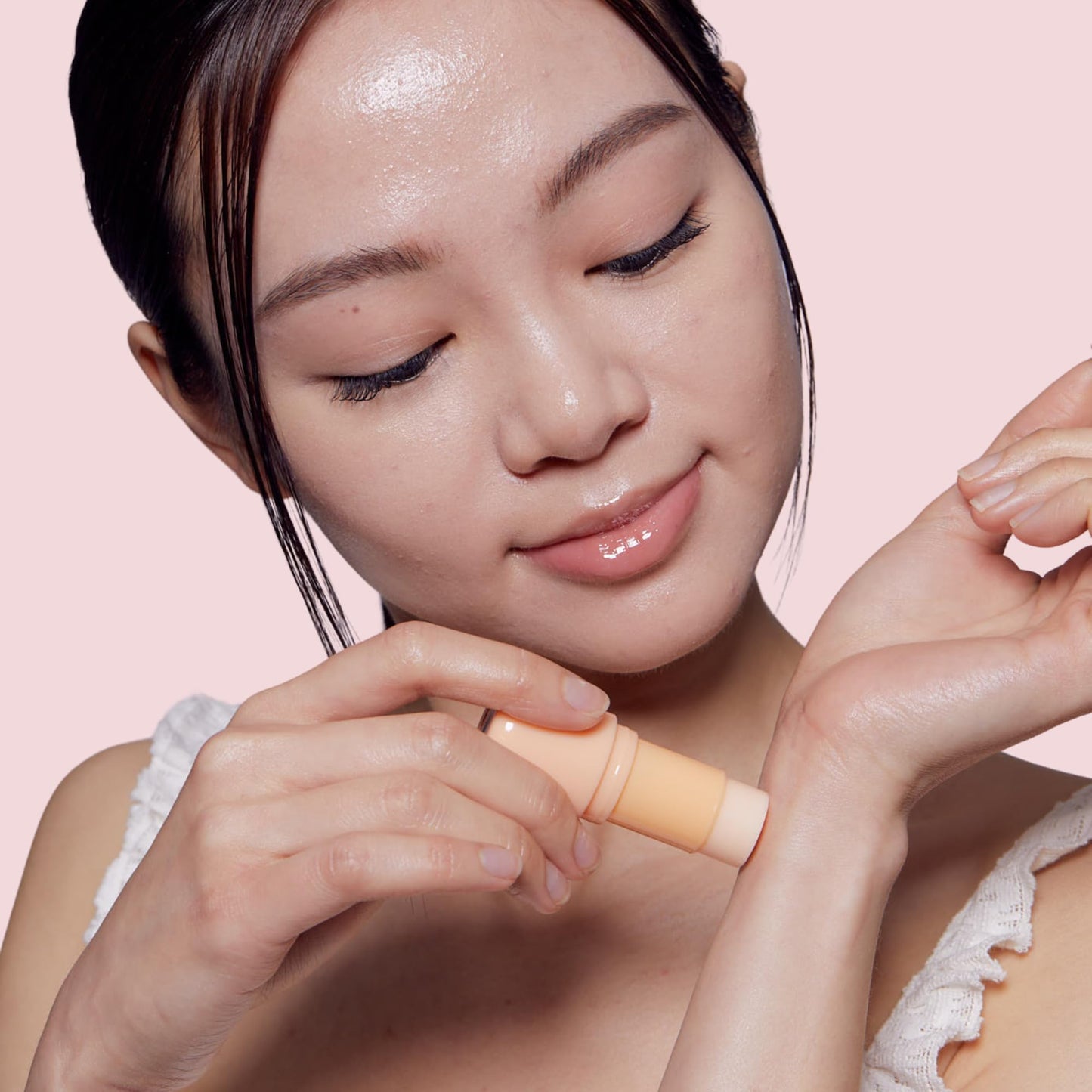 TONYMOLY Bebe Bunny Pocket Bunny Bar Solid Perfume Stick for Women – Long Lasting Bergamot, Orange, Rose & Orchid Fragrance Balm – Cute Korean Travel Size Solid Perfume for On-The-Go Freshness