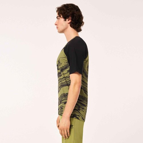 Oakley Seeker Airline Long Sleeve Jersey Tee Green