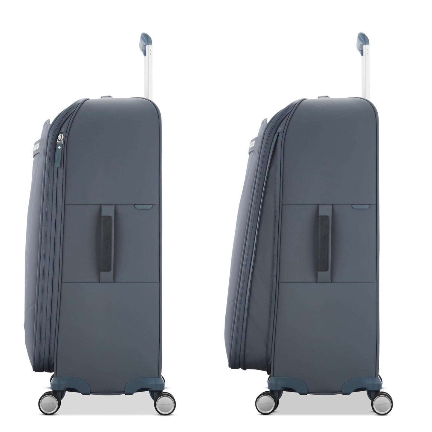 Samsonite Elevation Plus 30-Inch Large Checked Luggage - Expandable Softside Spinner Suitcase - Slate