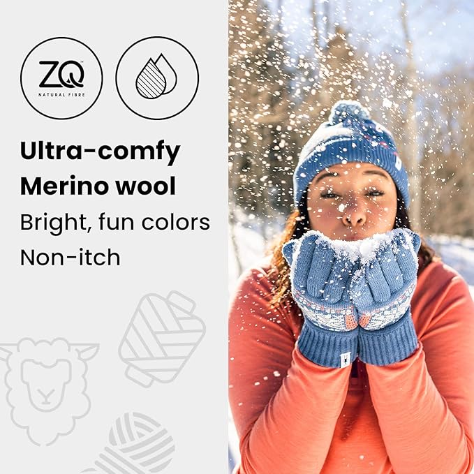 Smartwool Thermal Merino Gloves, Breathable Merino Wool Touchscreen Compatible Gloves For Men and Women