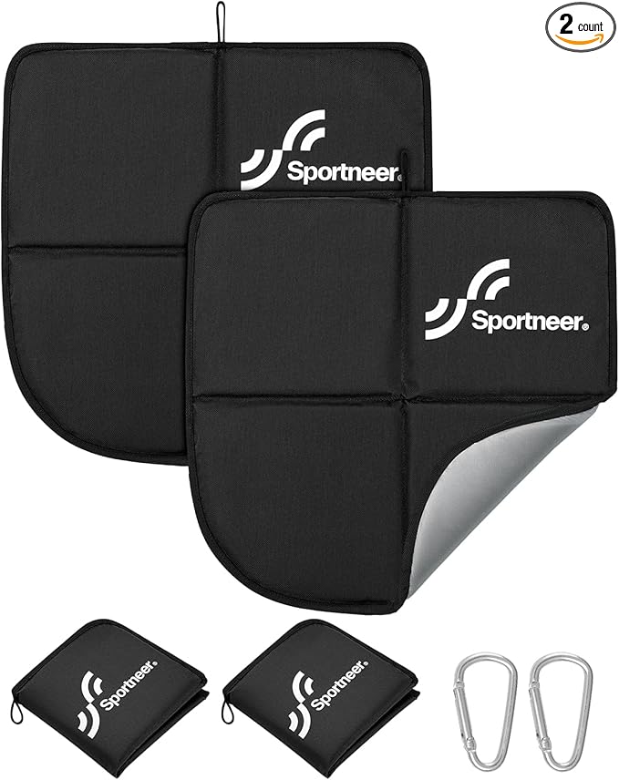 Sportneer Sitting Pad, Lightweight Waterproof Folding Seat Pad for Backpacking, 15.75'' x 15.75'' Portable Camping Seat Mat for Hiking, Picnics & Outdoor Use