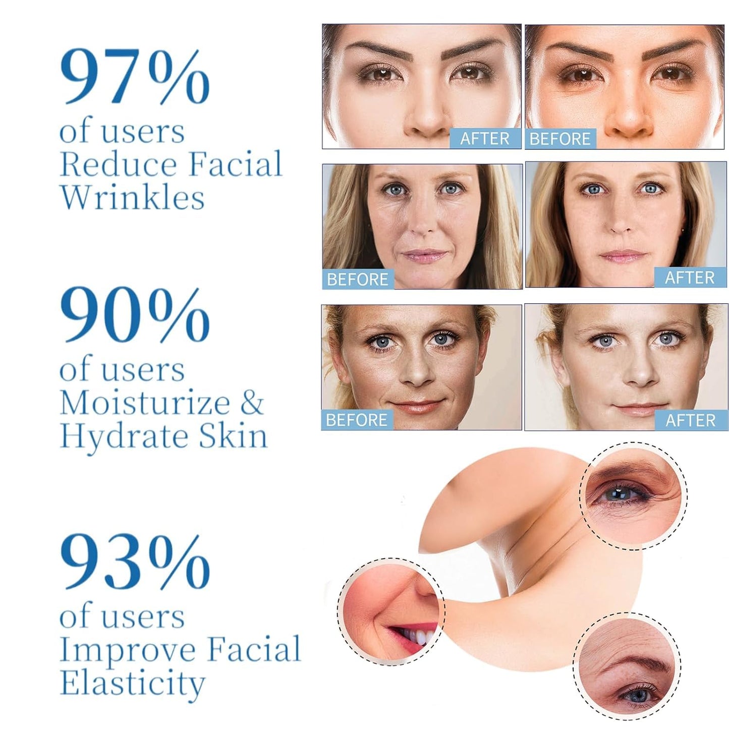 Olavita Face Serum, Olavita Serum, Vitamin C & E, Anti Aging Face Tightening, Boost Skin Collagen, Reduce Wrinkles & Plump Skin(