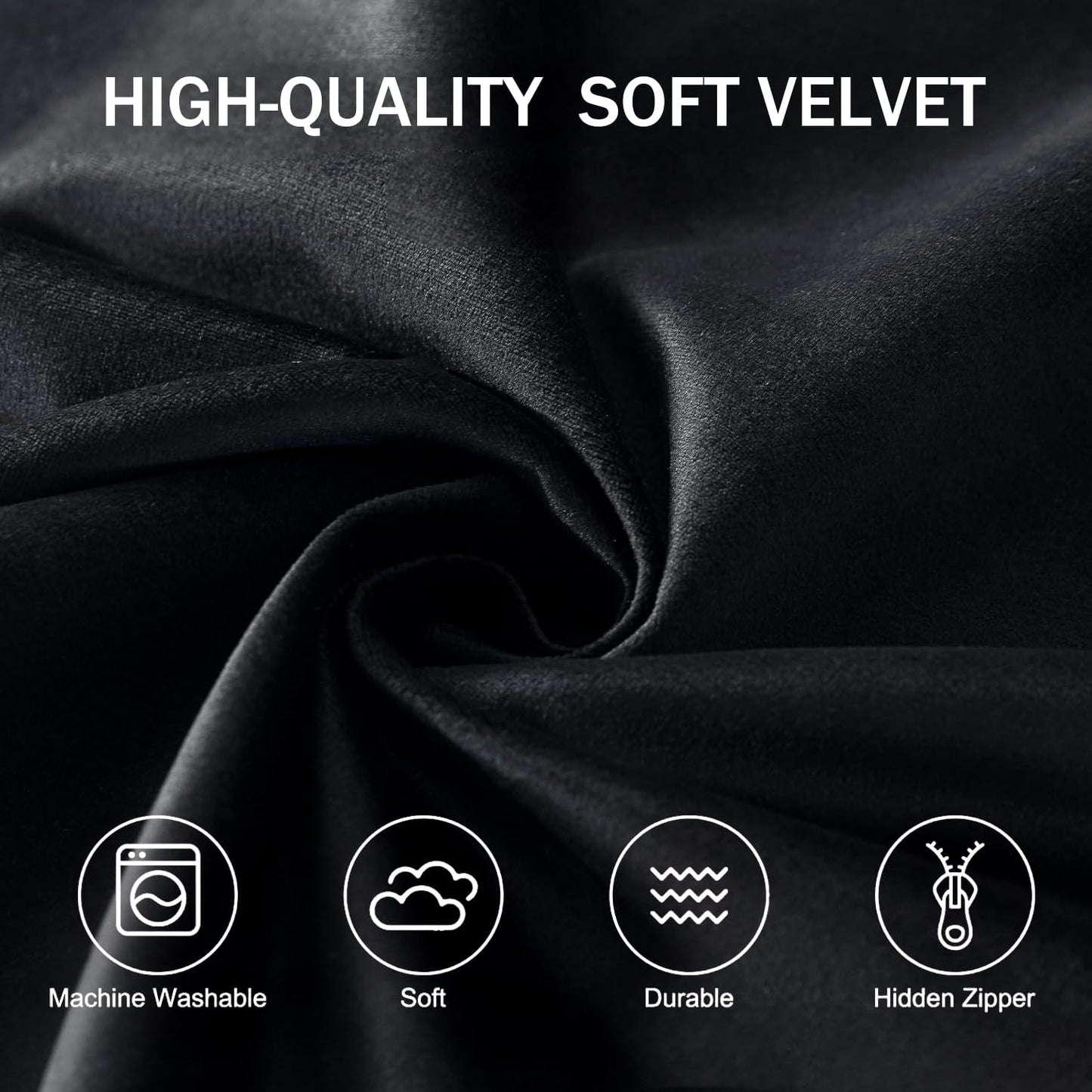 Demacai Bean Bag Chair - Bean Bag Chairs for Adults with Memory Foam Filler Included, Removable and Washable Flannel Cover Beanbag Chair - Black(5FT-55"x55"x28")