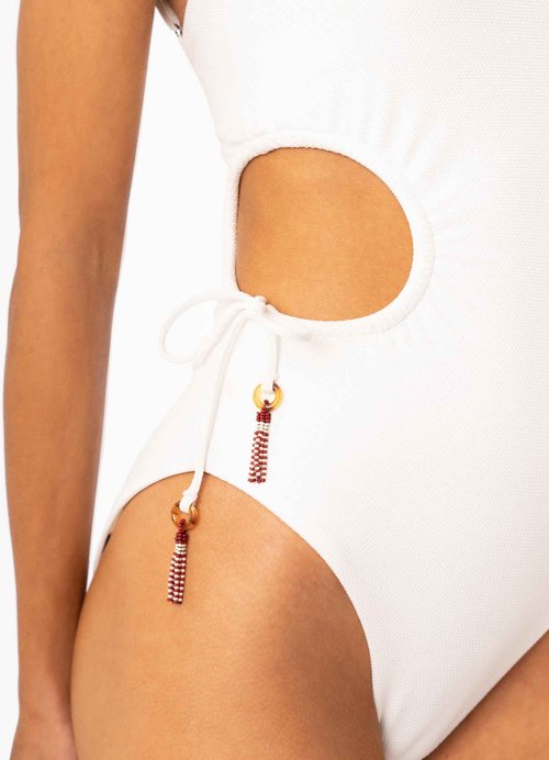Maaji Women's Standard Cut Out, White