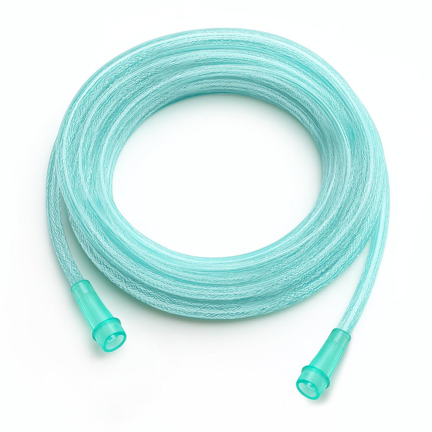 Oxygen Tubing 50 Ft Non Kinking High Flow, Medical Grade Universal Oxygen Hoses for Home Use, Compatible w/Standard Oxygen Therapy Devices & Connectors, O2 Tubing for Oxygen Concentrator (1 Pack)